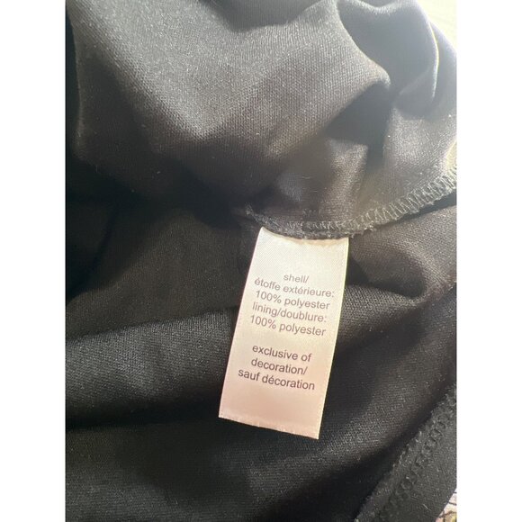 Maurices Sleeveless Dress S Black & Pink - Picture 3 of 6